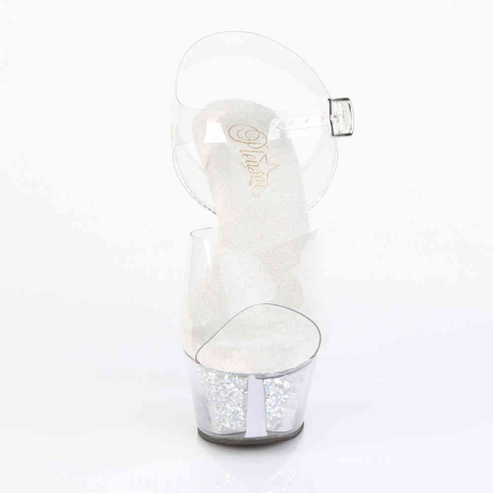 Pleaser - KISS208RSI KnöchelriemenSandale - Transparent Product image
